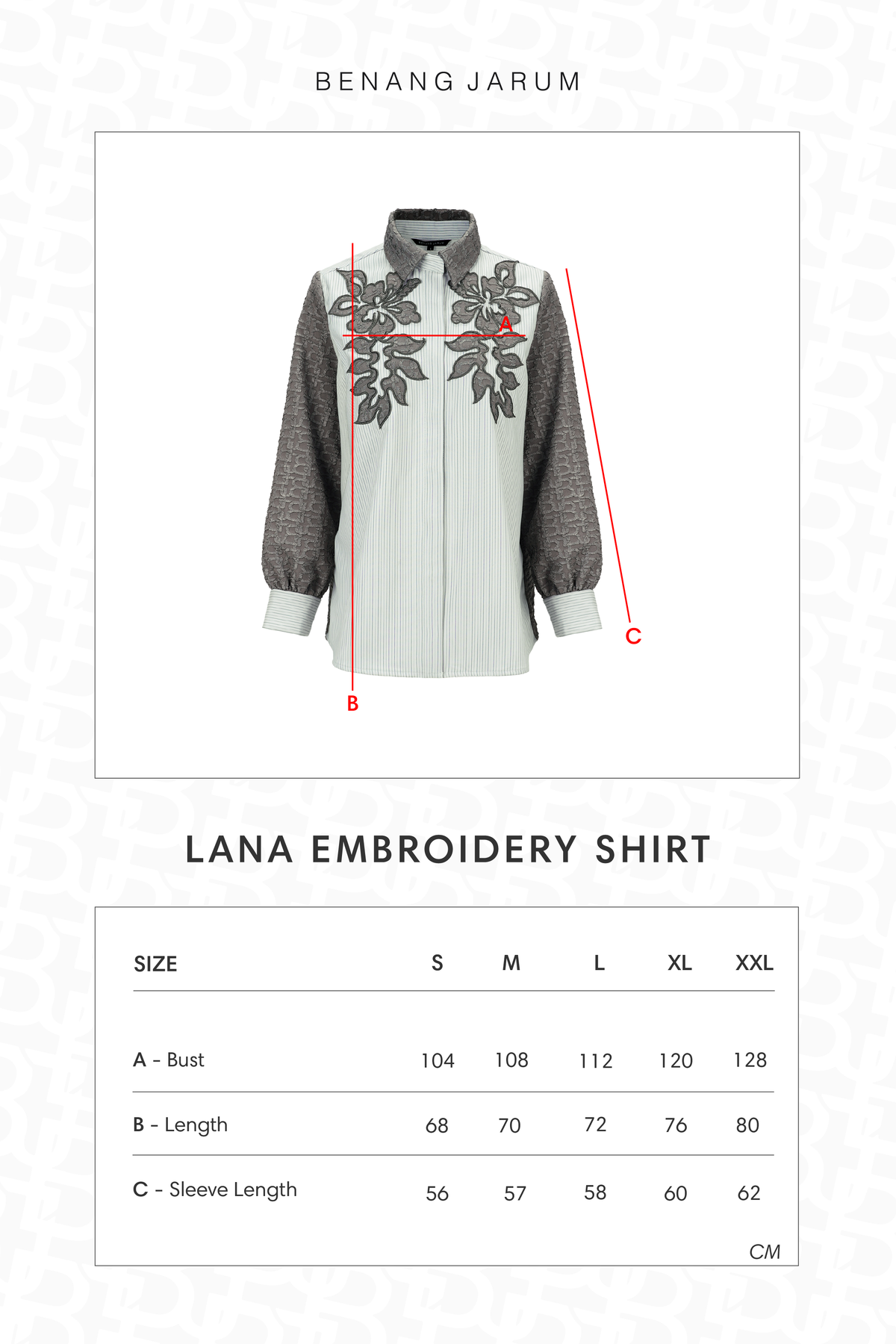 Lana Embroidery Shirt - Mocha Truffle