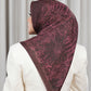 Soleil Voile Square - Garnet