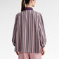 The Monogram Embroidery Beads Shirt - Purple