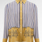 The Monogram Velvet Shirt - Yuzu