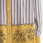 The Monogram Velvet Shirt - Yuzu