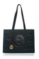 Tapis Aaliya Printed Tote Bag - Black