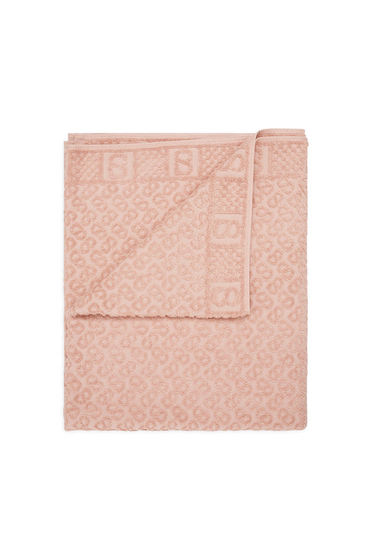 Tapis Plaid Towel Set - Pink