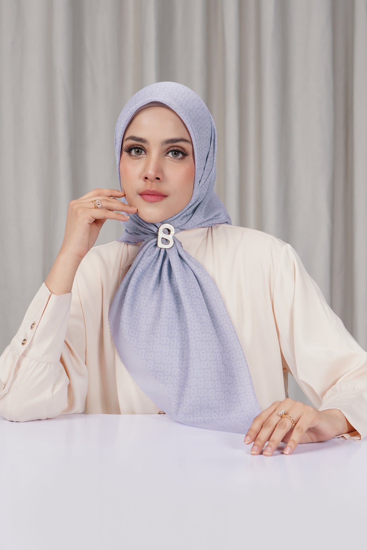 Tapis Square - Misty Lilac