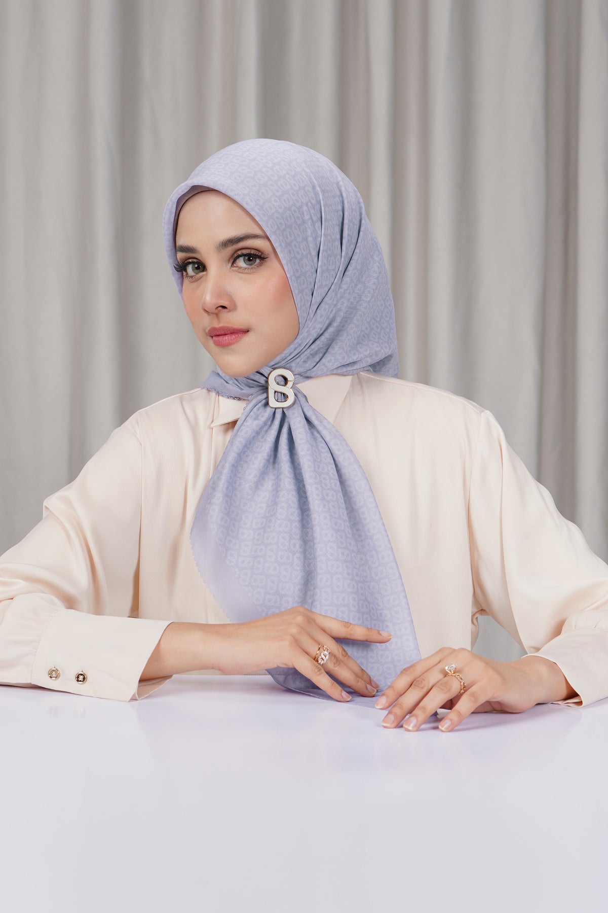 Tapis Square - Misty Lilac