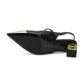 The Be Two-Tone Heels - Black/Gold