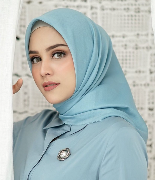 Tissu Square in Powder Blue