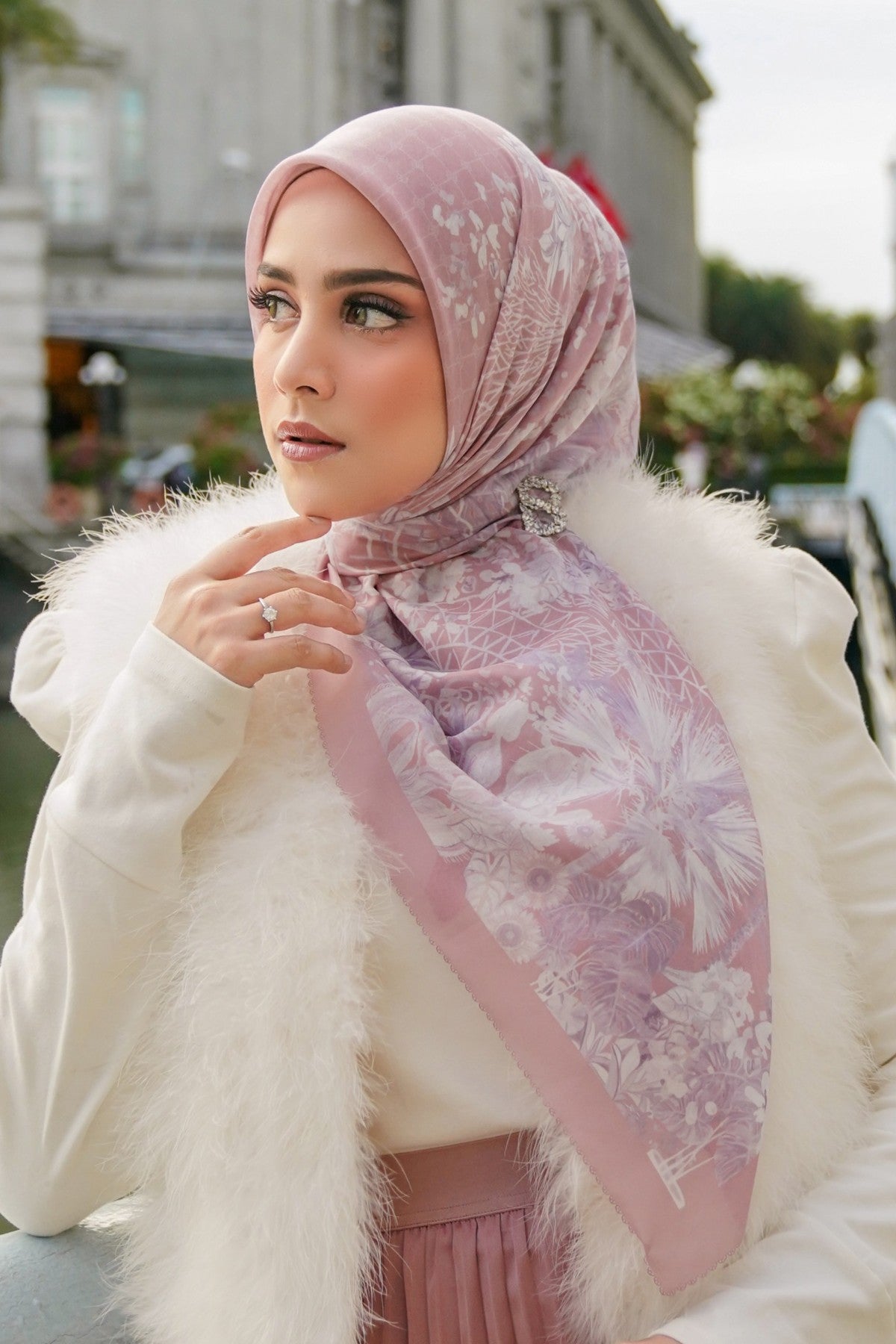 Printed scarves deals malaysia