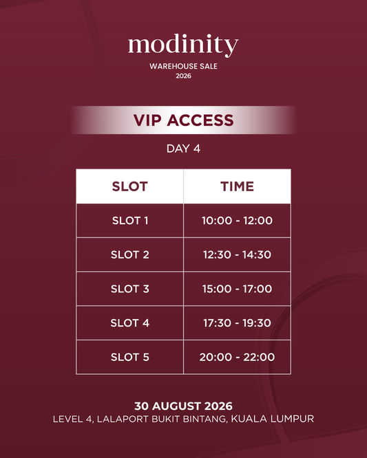 VIP Access Warehouse Sale 2026 Ticket - Day 4
