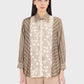 Velma Stripey Shirt - Brown
