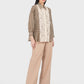 Velma Stripey Shirt - Brown