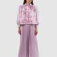 Viola Crop Shirt - Blossom