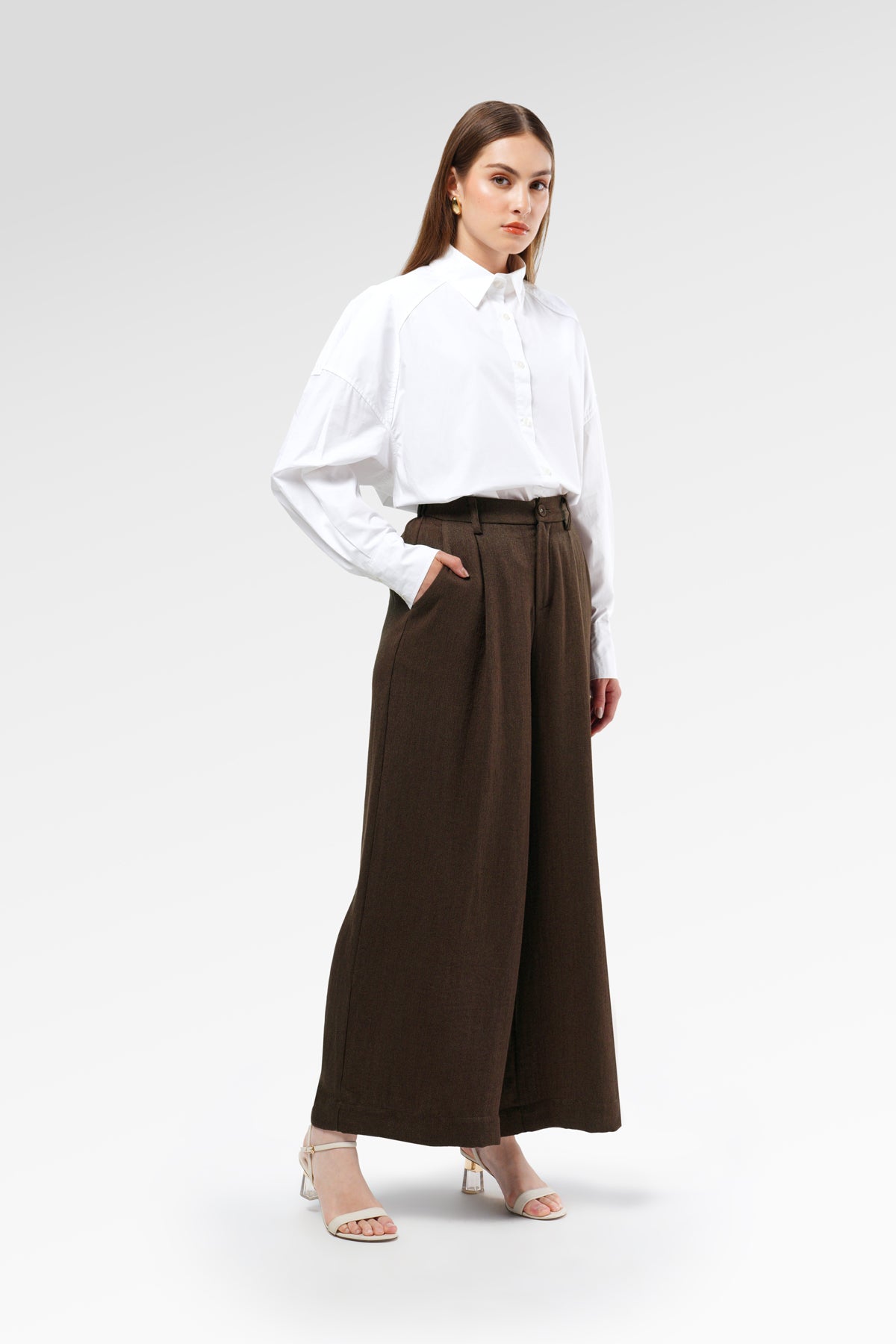 Viona Pants - Dark Brown