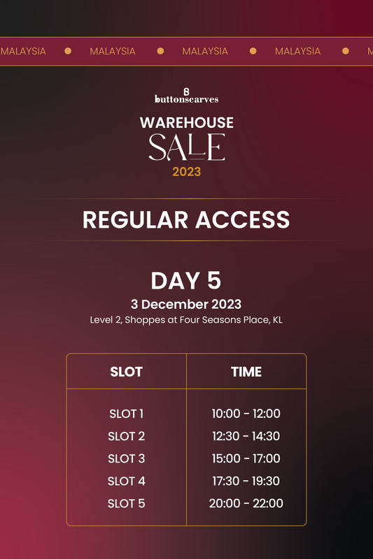 Warehouse Sale 2023 Ticket - Day 5
