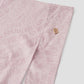 Waves Monogram Tie Back Shawl - Pearl Blush