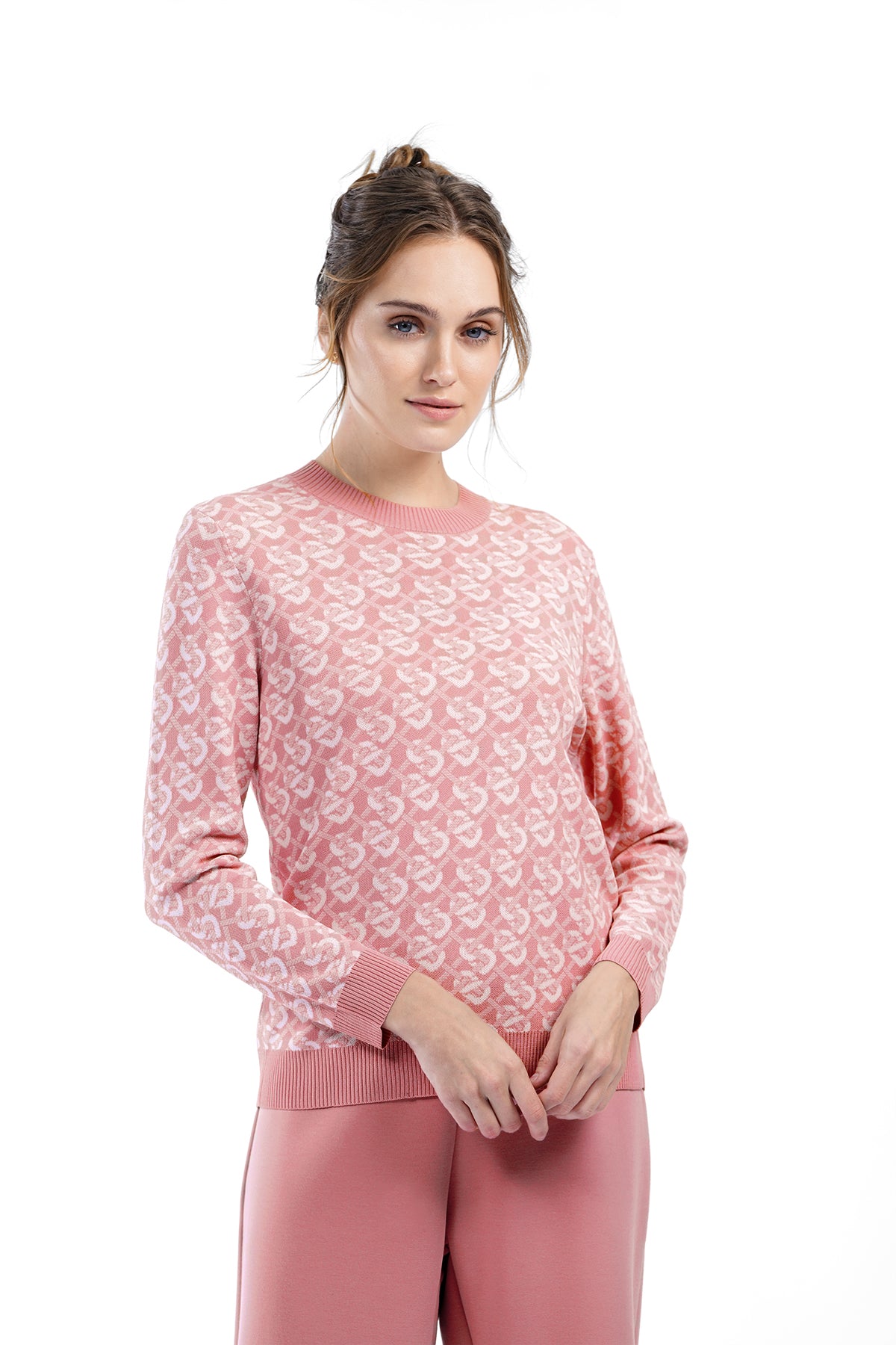 Wicker Sweatshirt - Blush