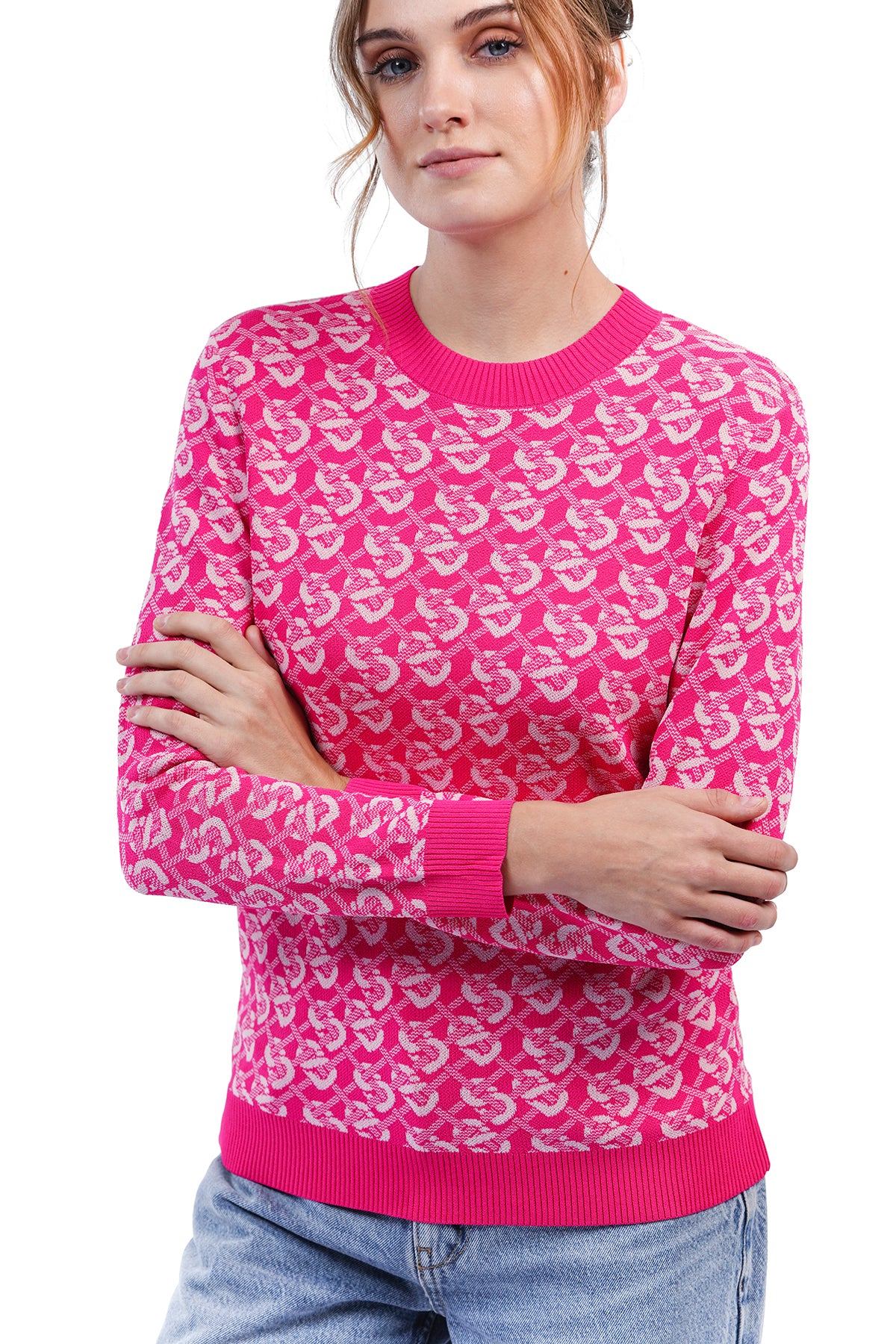 Wicker Sweatshirt - Pink