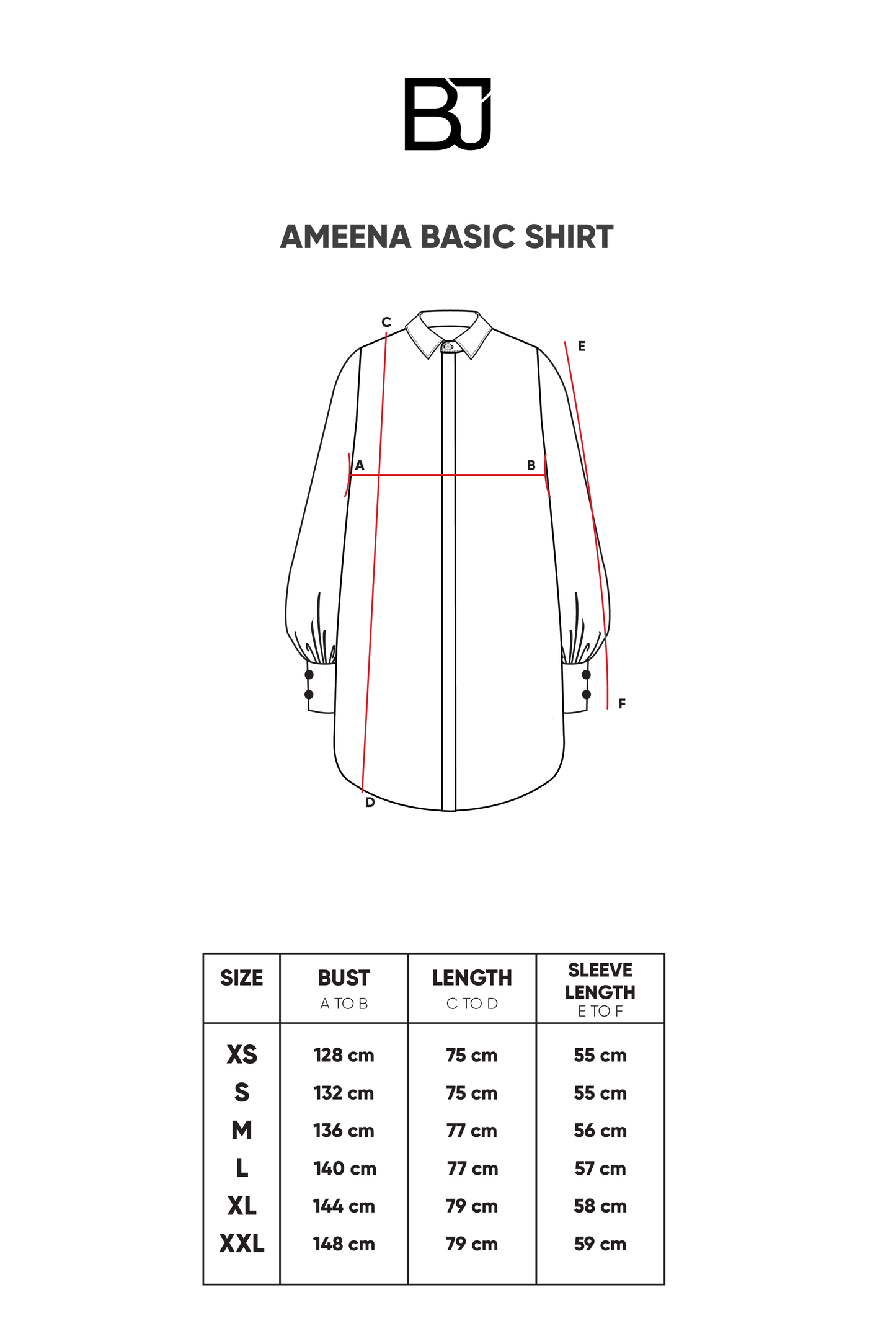 Ameena Basic Shirt - Multicolor