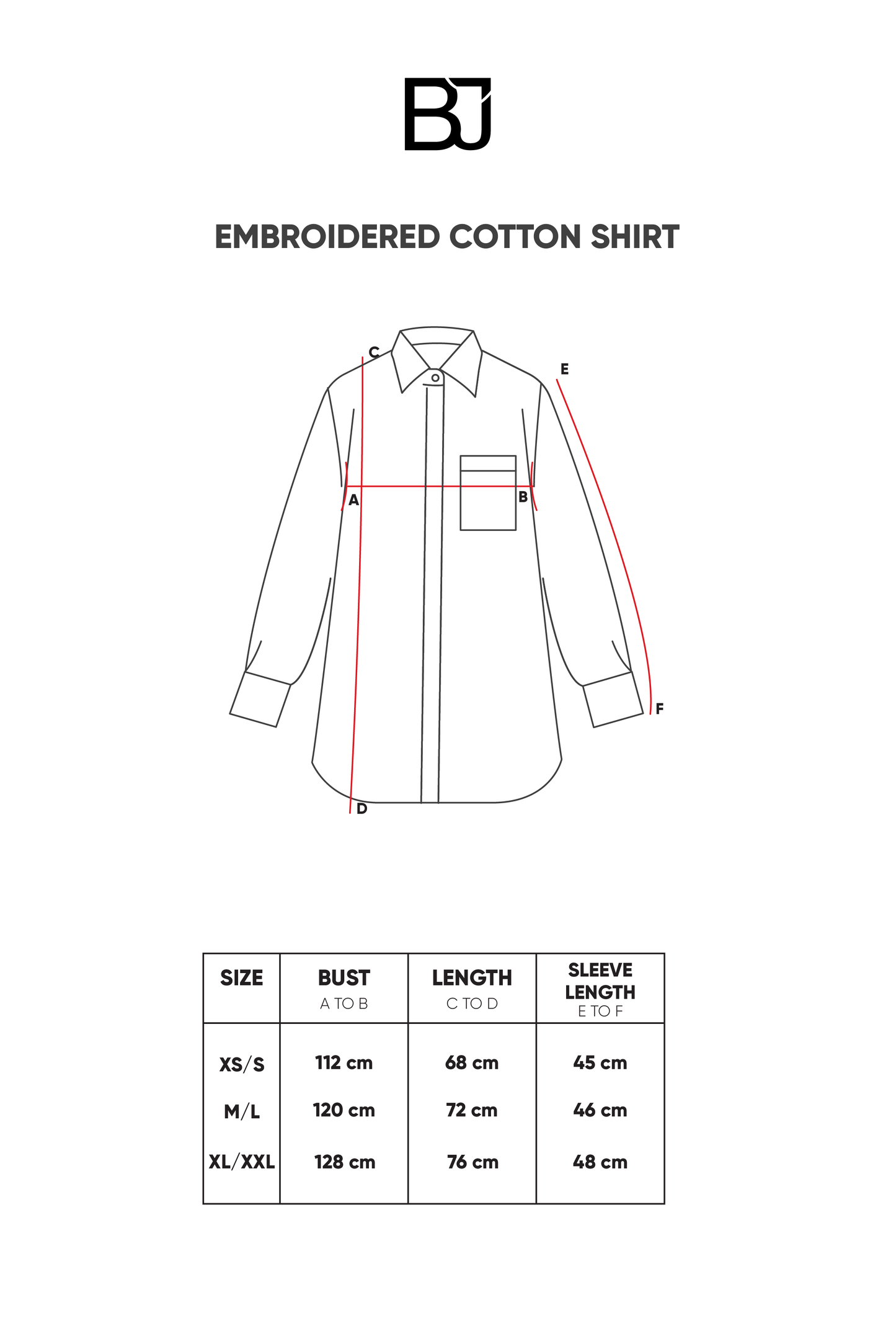 Embroidered Cotton Shirt - White