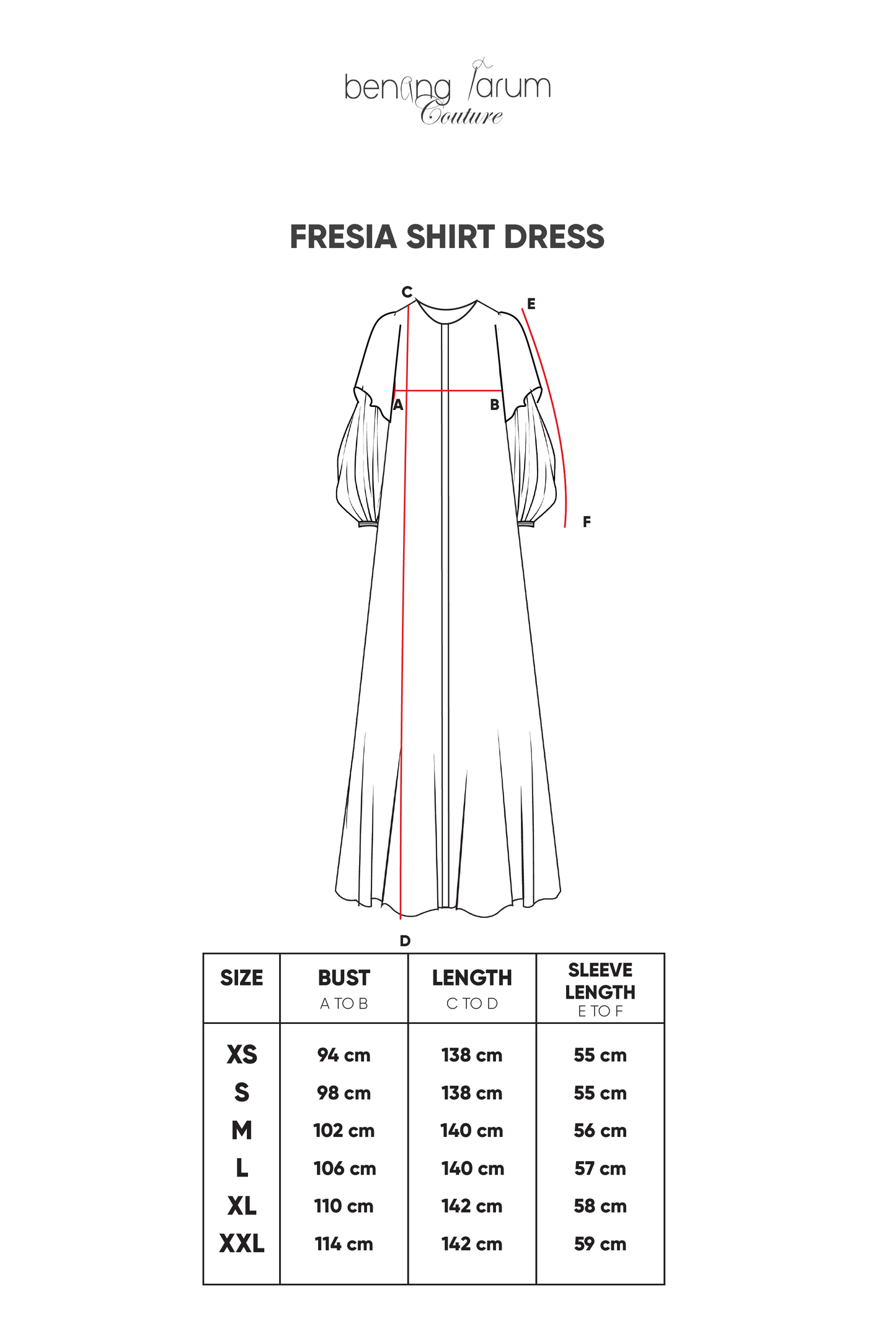 Fresia Shirt Dress - Cream