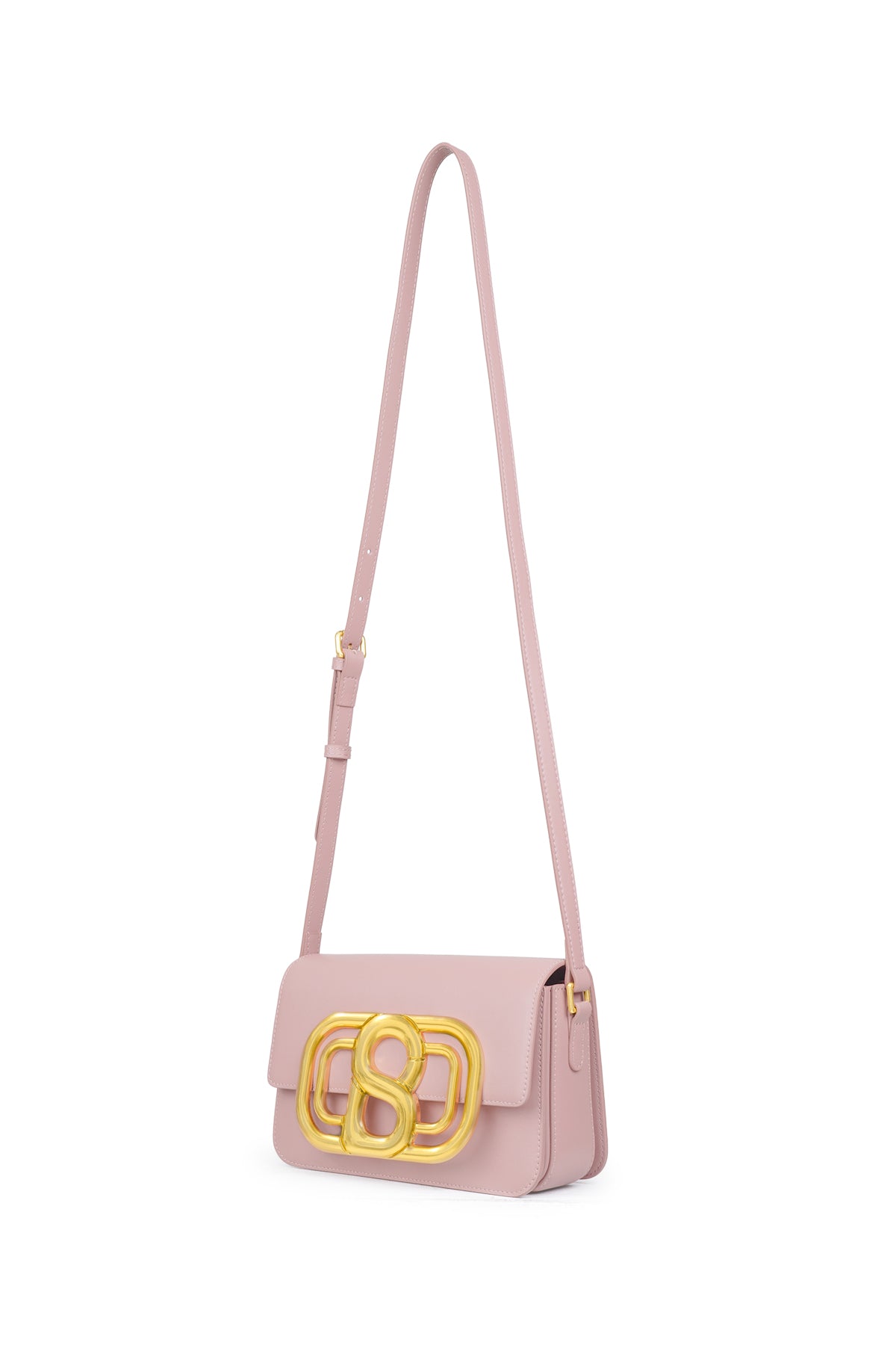 Briana Leather Bag - Mauve