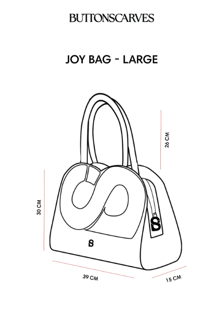 Joy Bag Large - Bianco Candido