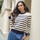 Barbara Monogram Sweatshirt - Nautical