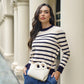 Barbara Monogram Sweatshirt - Nautical