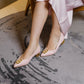 Milly Tweed Pump - Pink