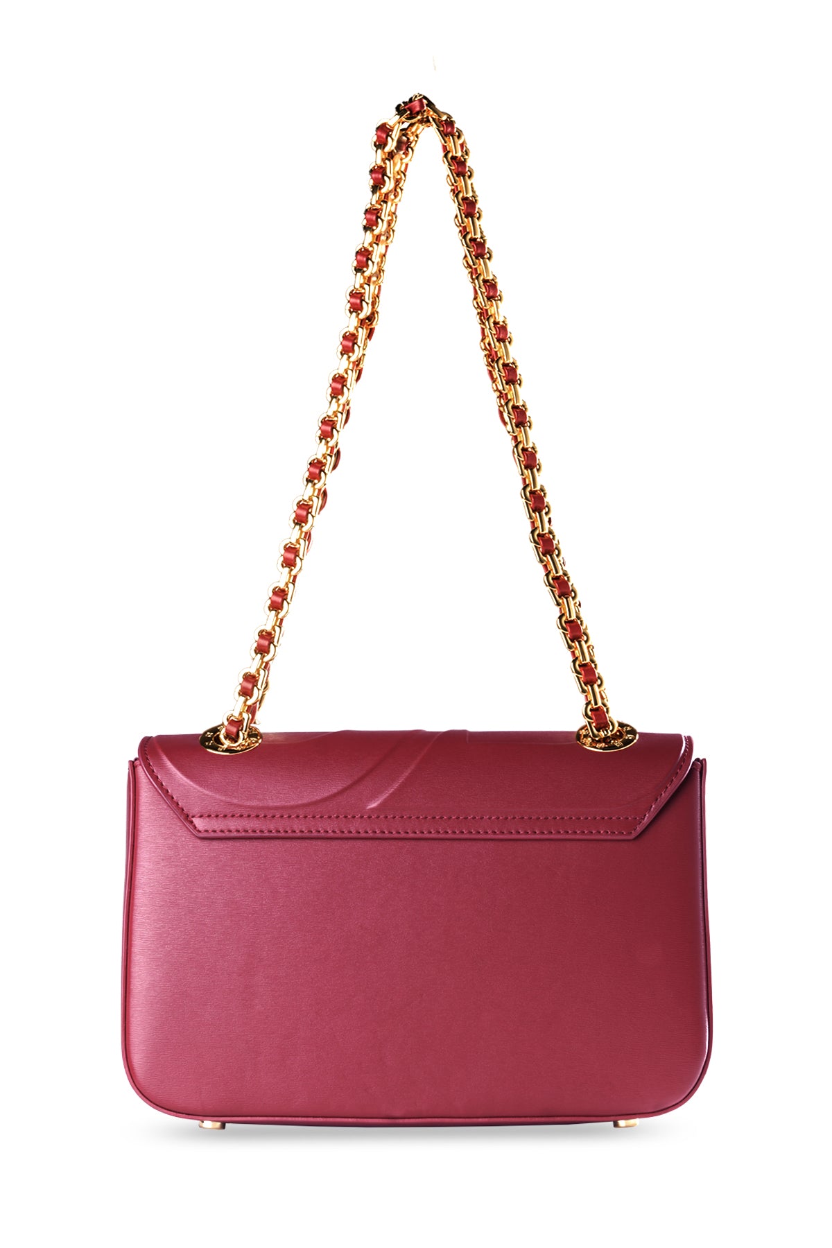 Alma Chain Bag Medium - Red