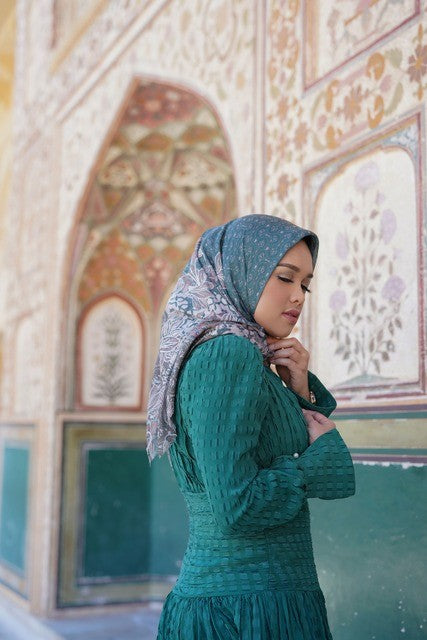 Maharani Series/Voal Square XL/Green