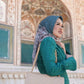 Maharani Series/Voal Square XL/Green