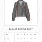 Samara Binding Shirt - Sapphire