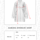 Samara Oversize Shirt - Pearl