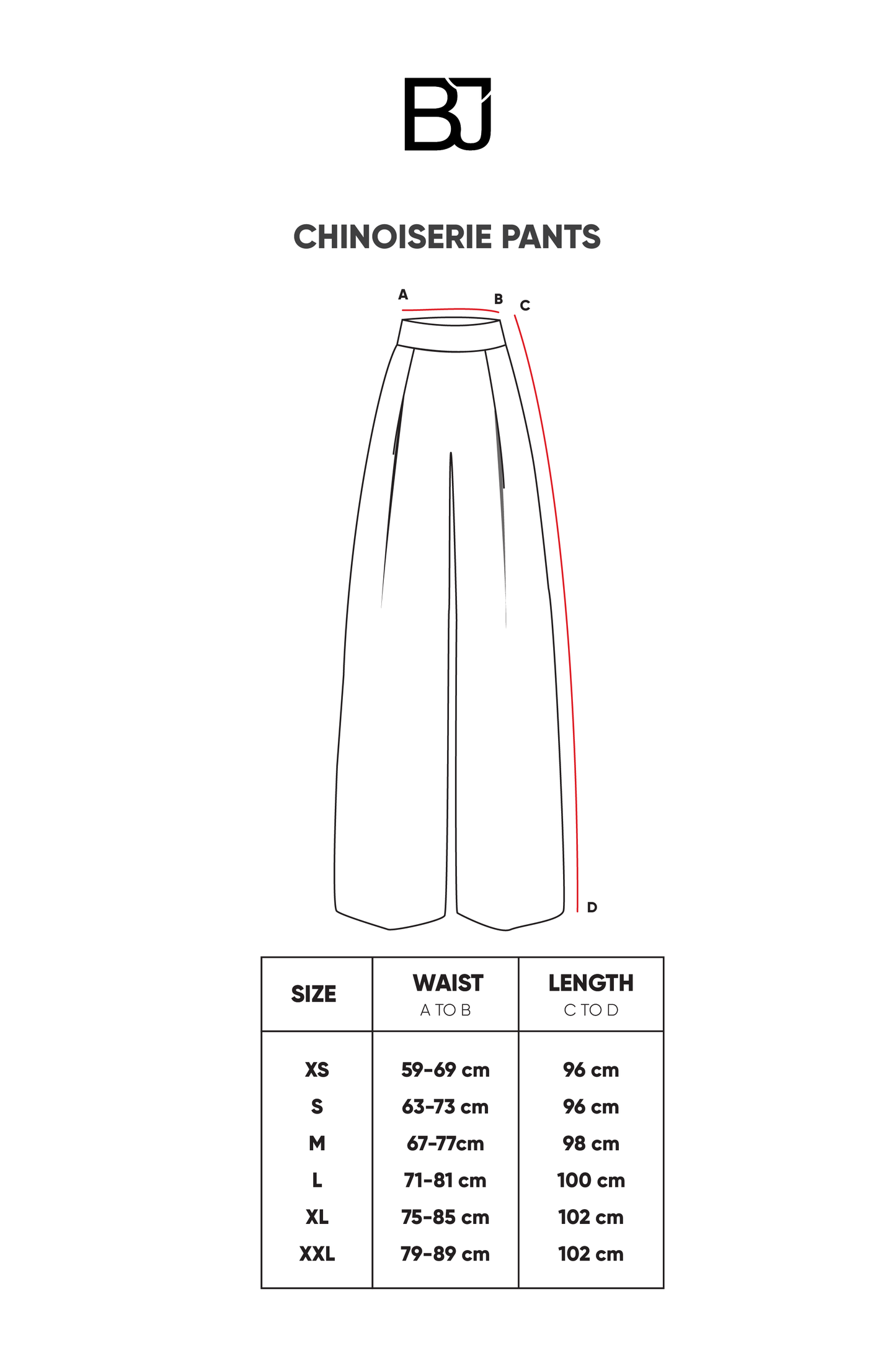 Chinoiserie Pants - Maroon