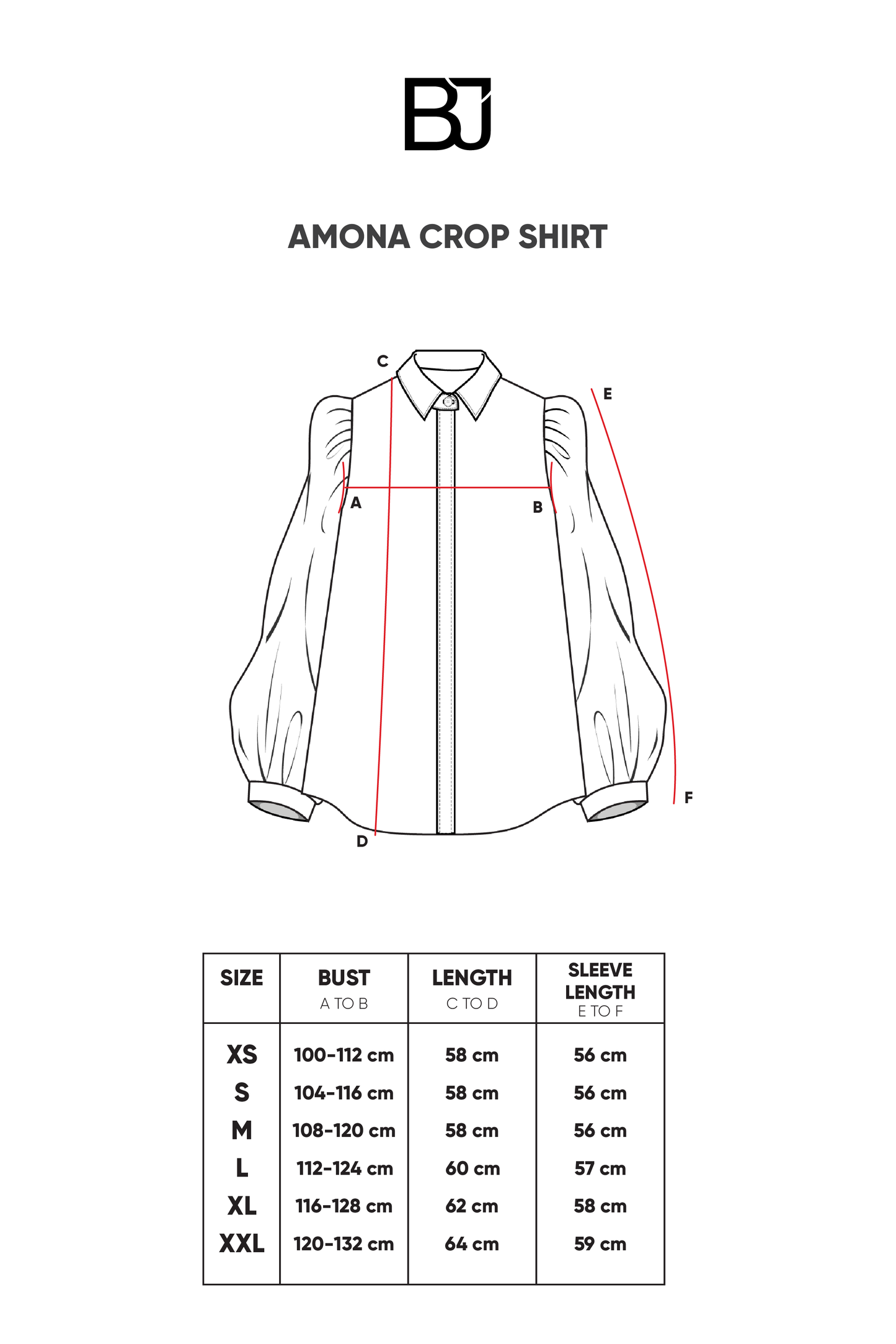 Amona Crop Shirt - Cream