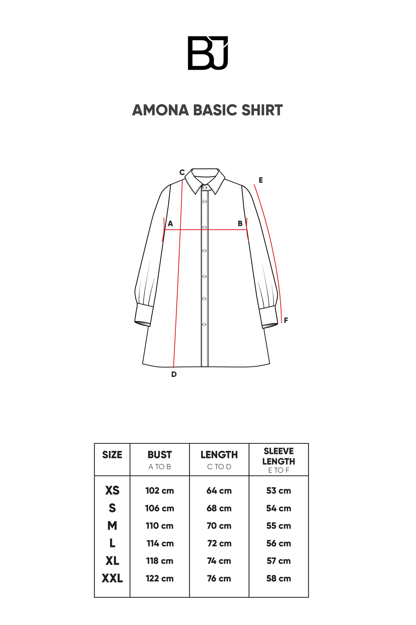 Amona Basic Shirt - Ivory