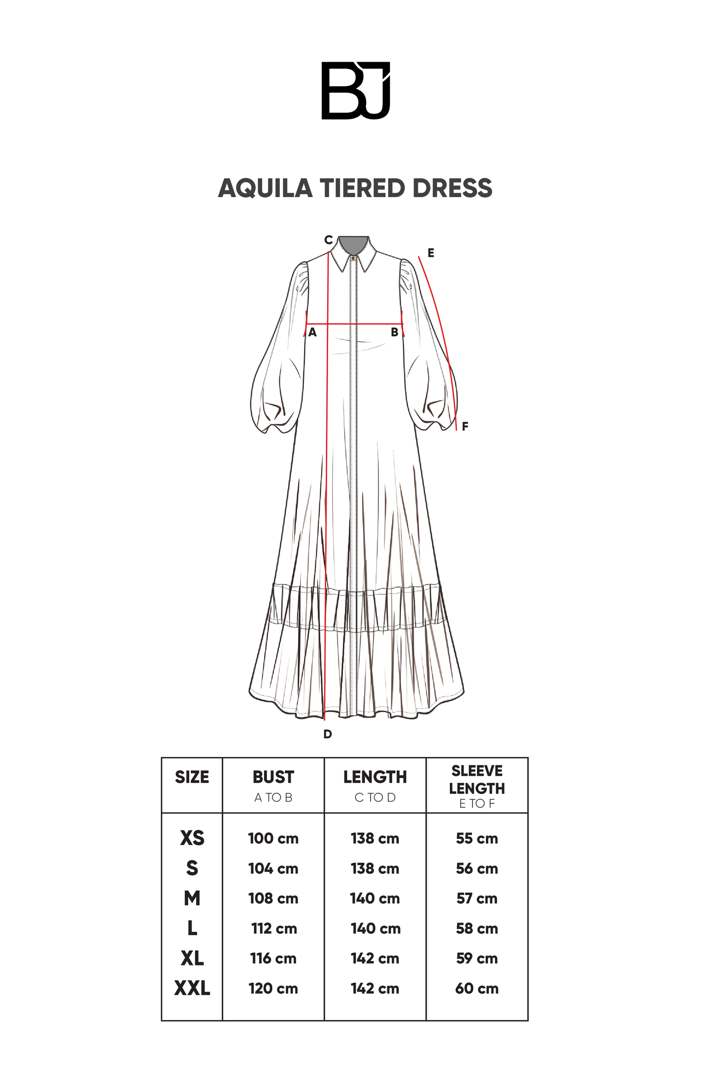 Aquila Tiered Dress - Tan