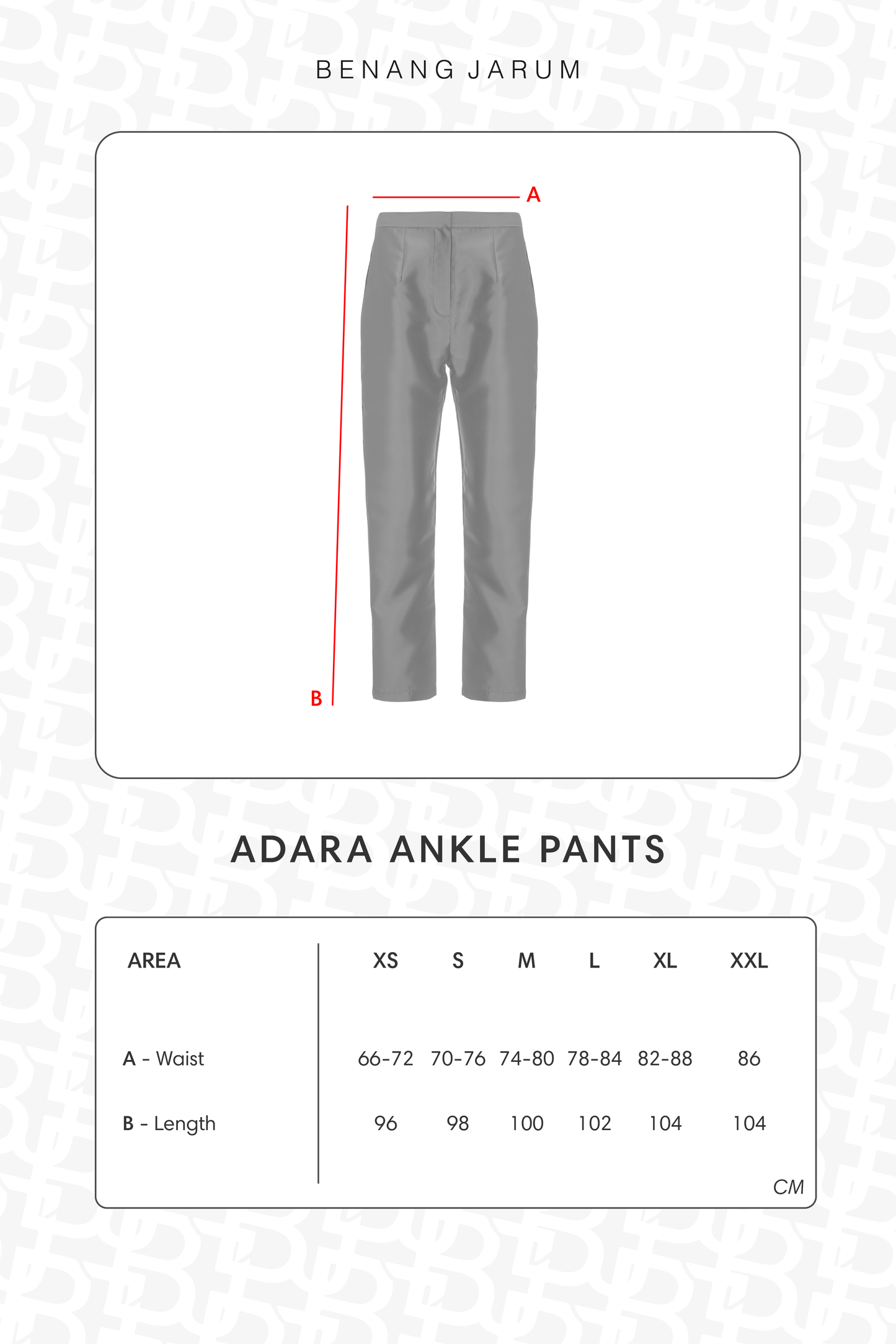 Adara Ankle Pants - Eden