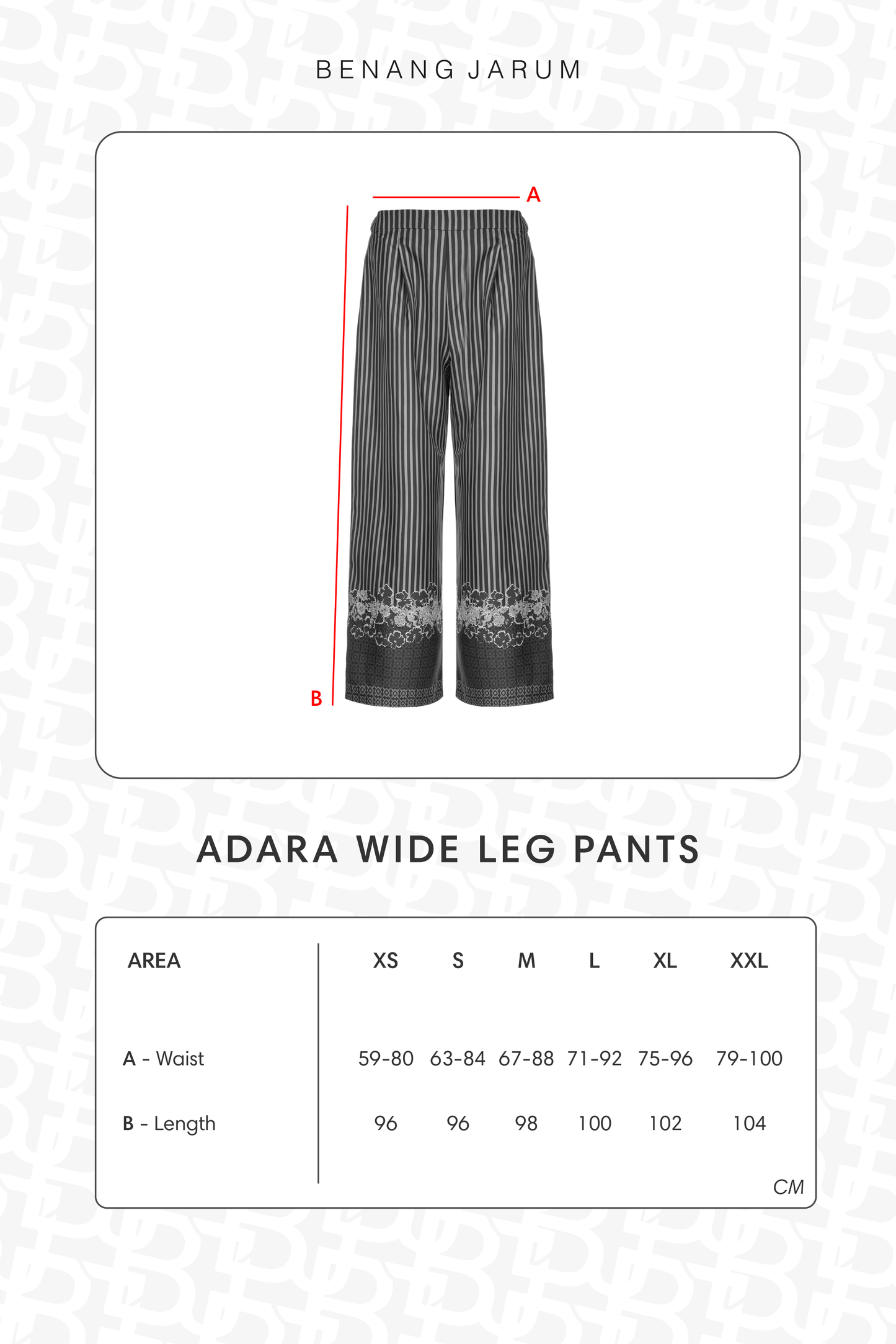 Adara Wide Leg Pants - Eden