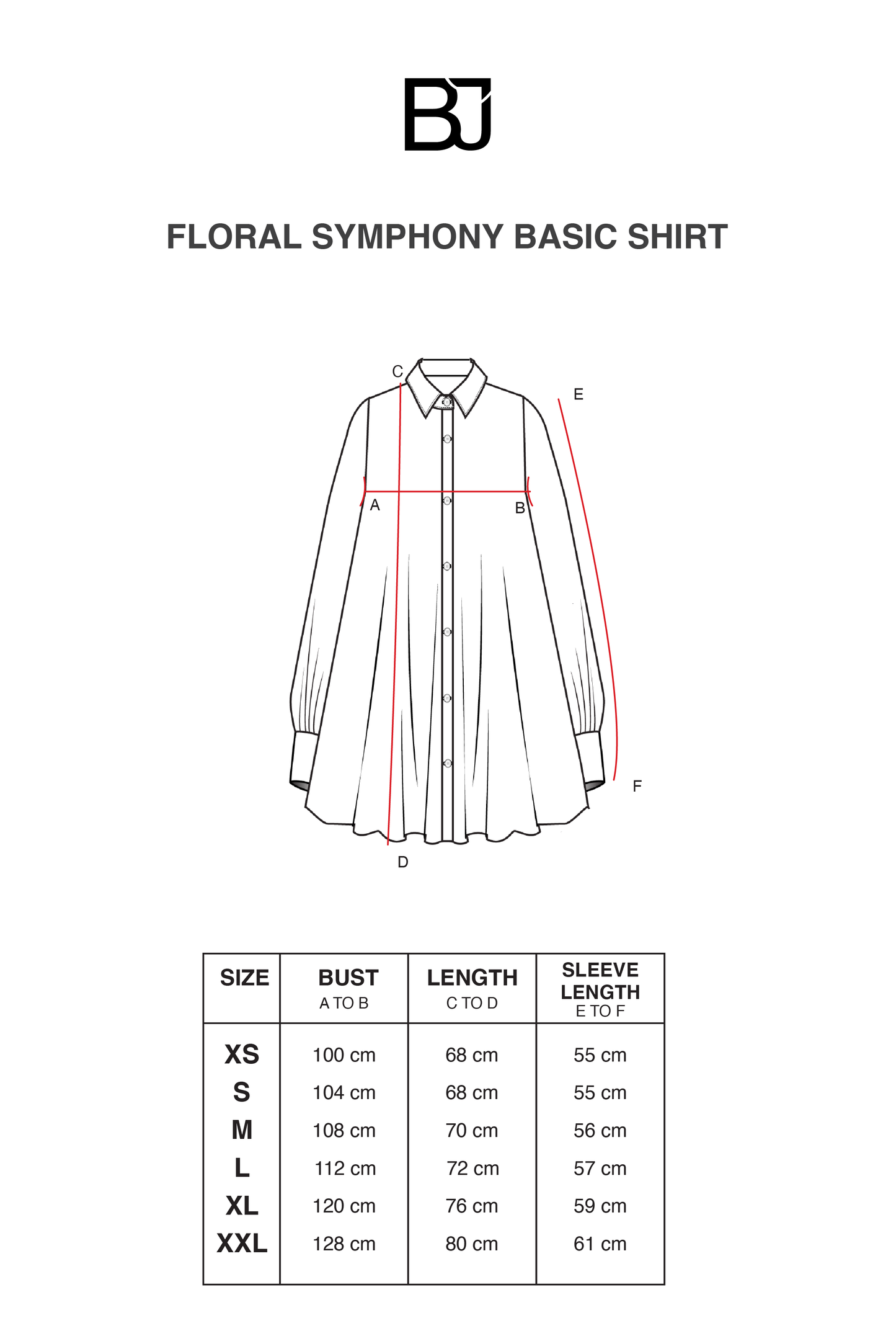 Floral Symphony Basic Shirt - Calendula