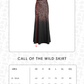 Call Of The Wild Skirt - Wood