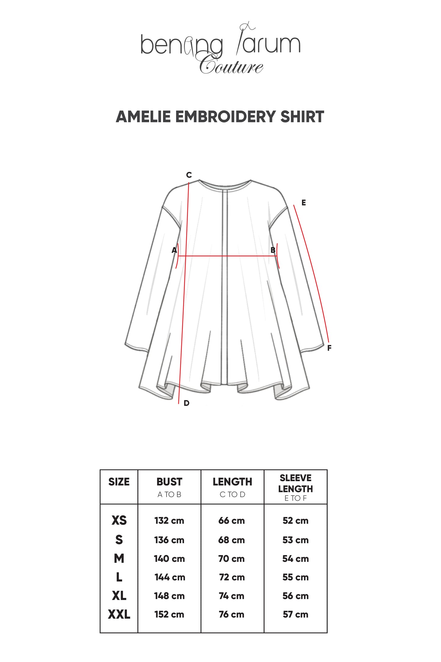 Amelie Embroidery Shirt - Olive