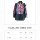 Eclora Mix Fabric Shirt - Aconitum