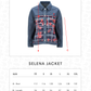 Selena Jacket - Navy Peony