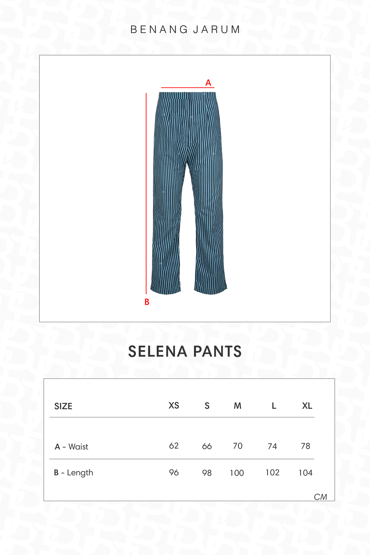 Selena Pants - Blue