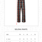 Selena Pants - Navy Peony