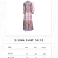 Selena Shirt Dress - Brunia