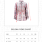Selena Yoke Shirt - Brunia