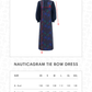 Nauticagram Tie Bow Dress - Ocean